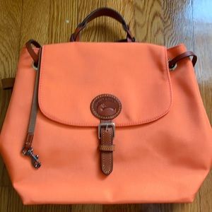 NEW Dooney & Bourke Tangerine backpack purse